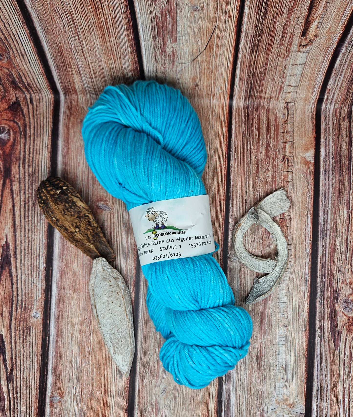 DEICH Hightwist 6fach - einfach türkis 150g/390m