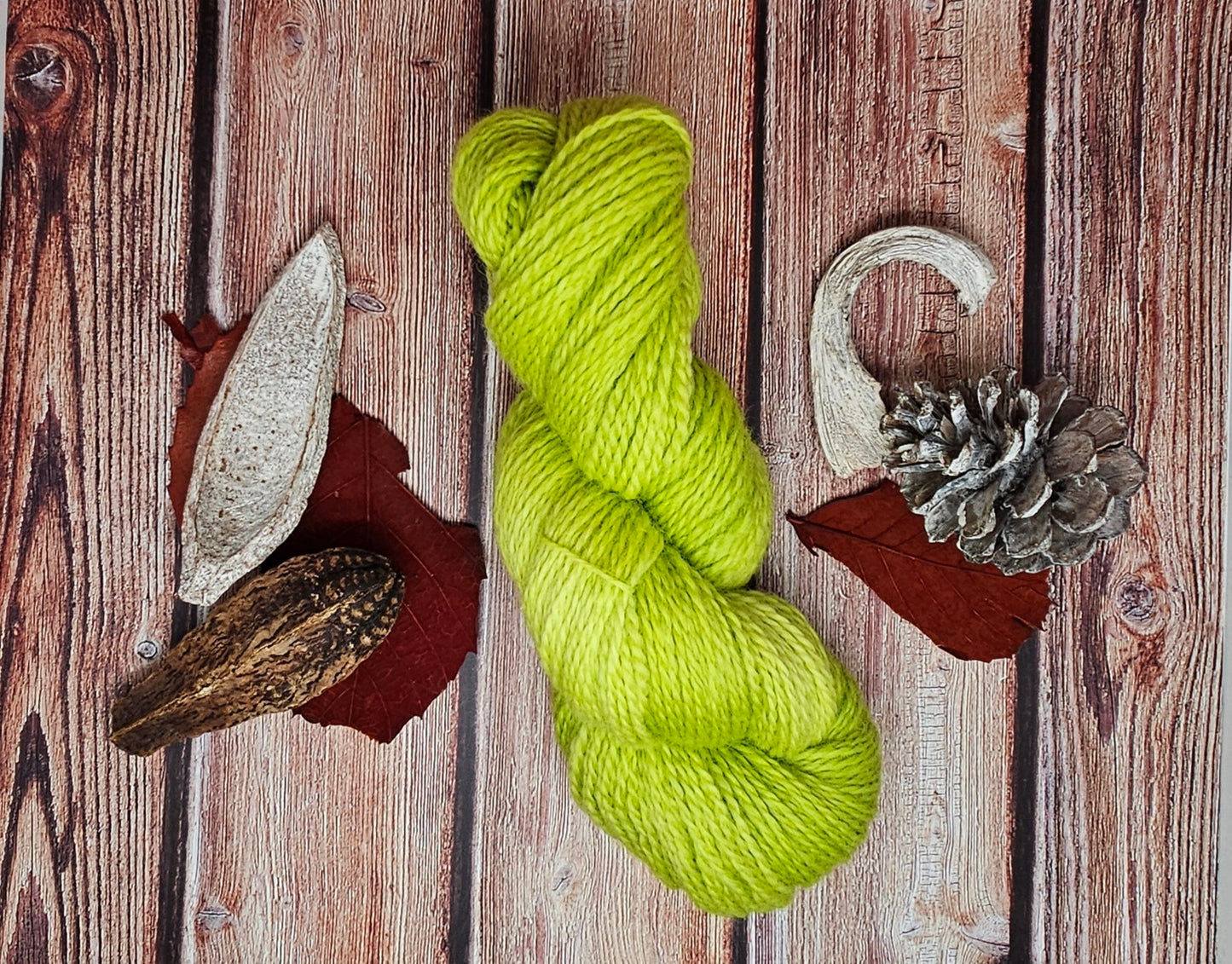 Highland Wool 225m/100g -  Lime  -
