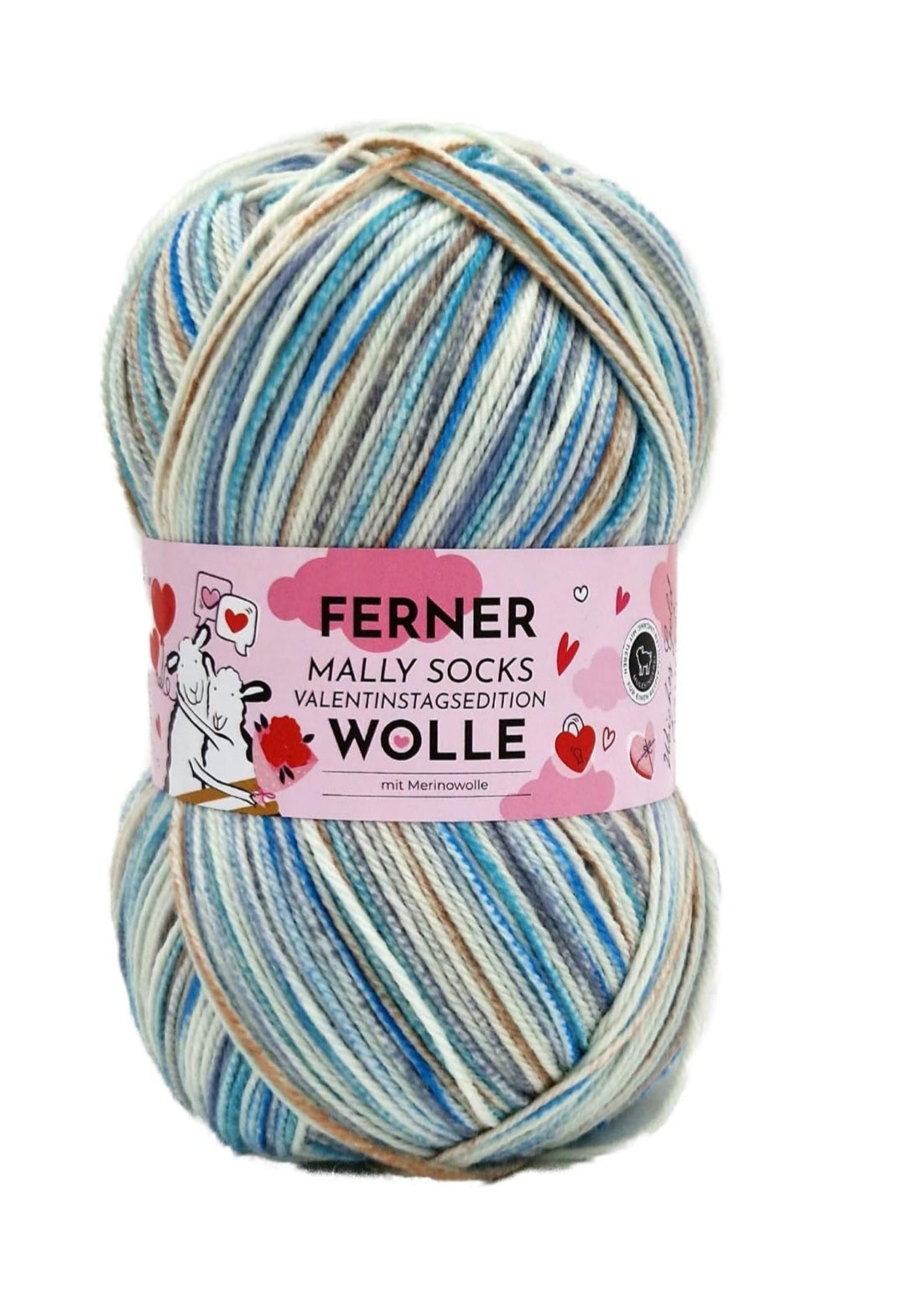 FernerWolle/ Mally Socks - Valentinsedition -