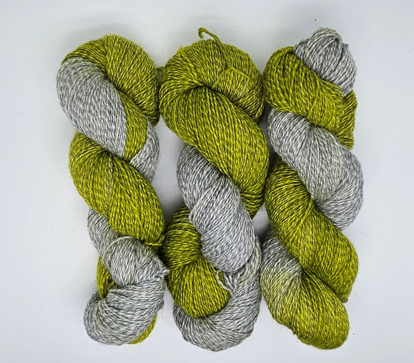 BasicSocks *grün/grau meliert* 100g/ 420m