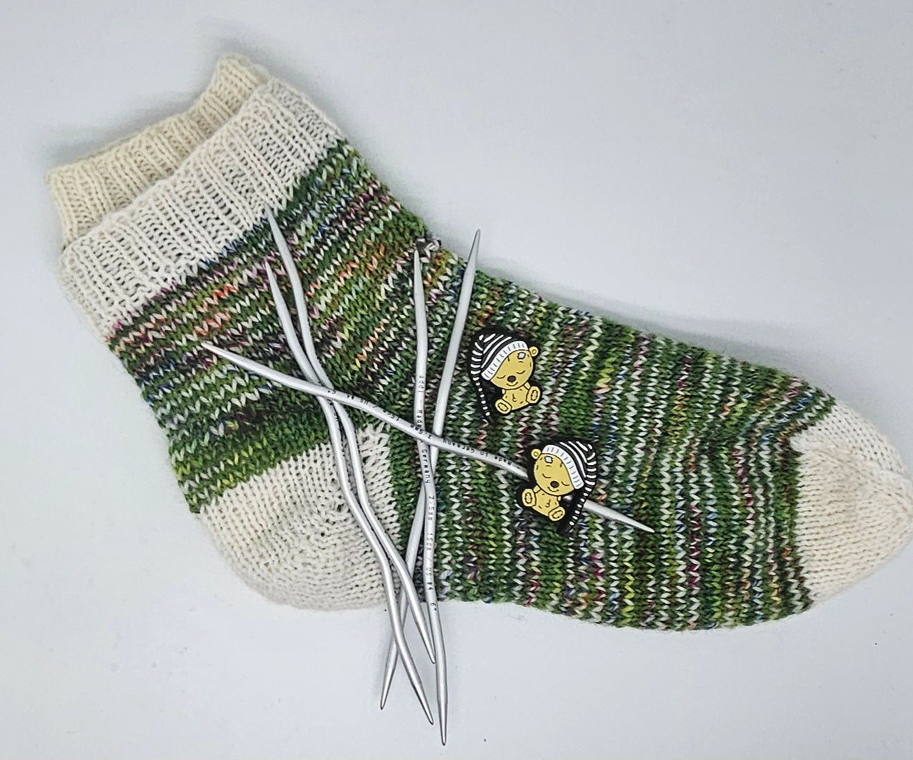 Maschenstopper 2-er Set Teddy