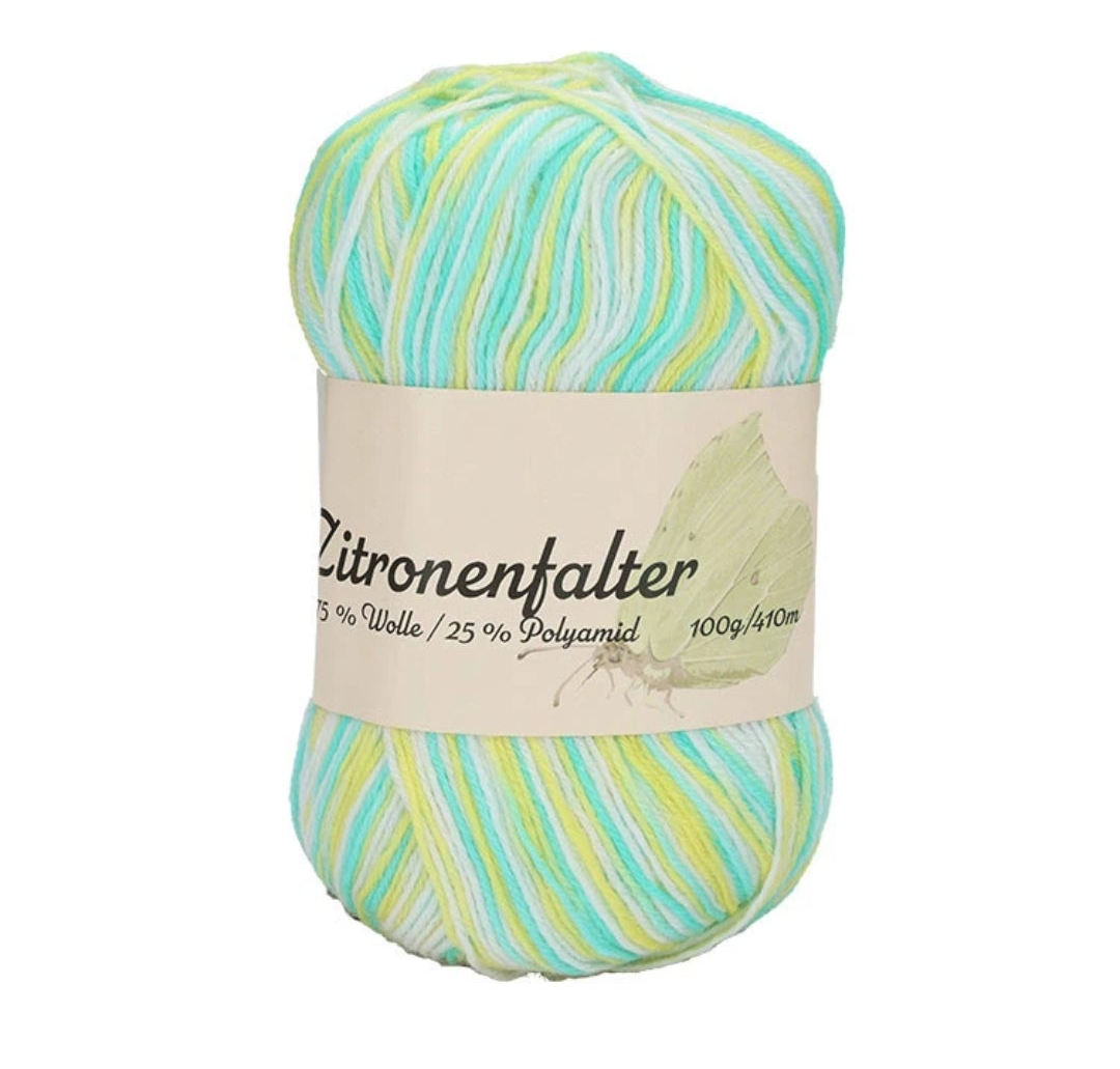 Sockenwolle Mix-Sortiment Schmetterling