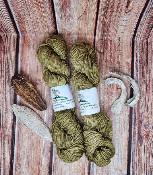 DeichPure DK - 100% SW Merino *moosgrün* 100g/230m LL