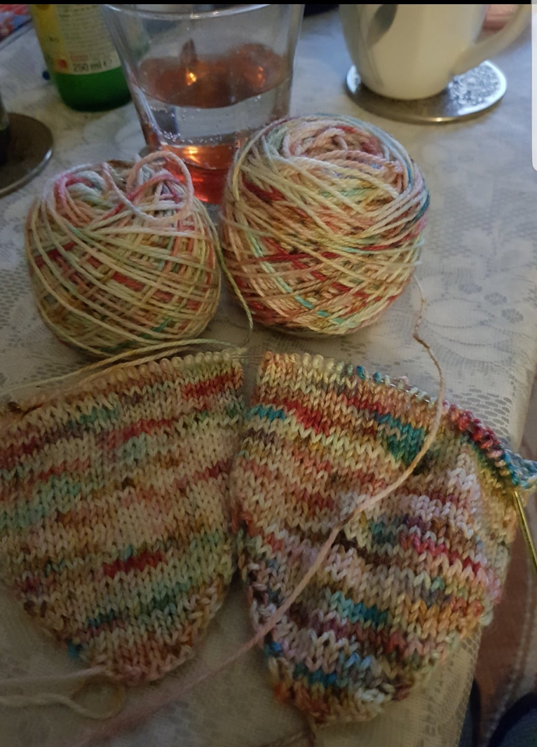 Strickkurs  - Socken auf der Rundstricknadel  (kein Onlinekurs)