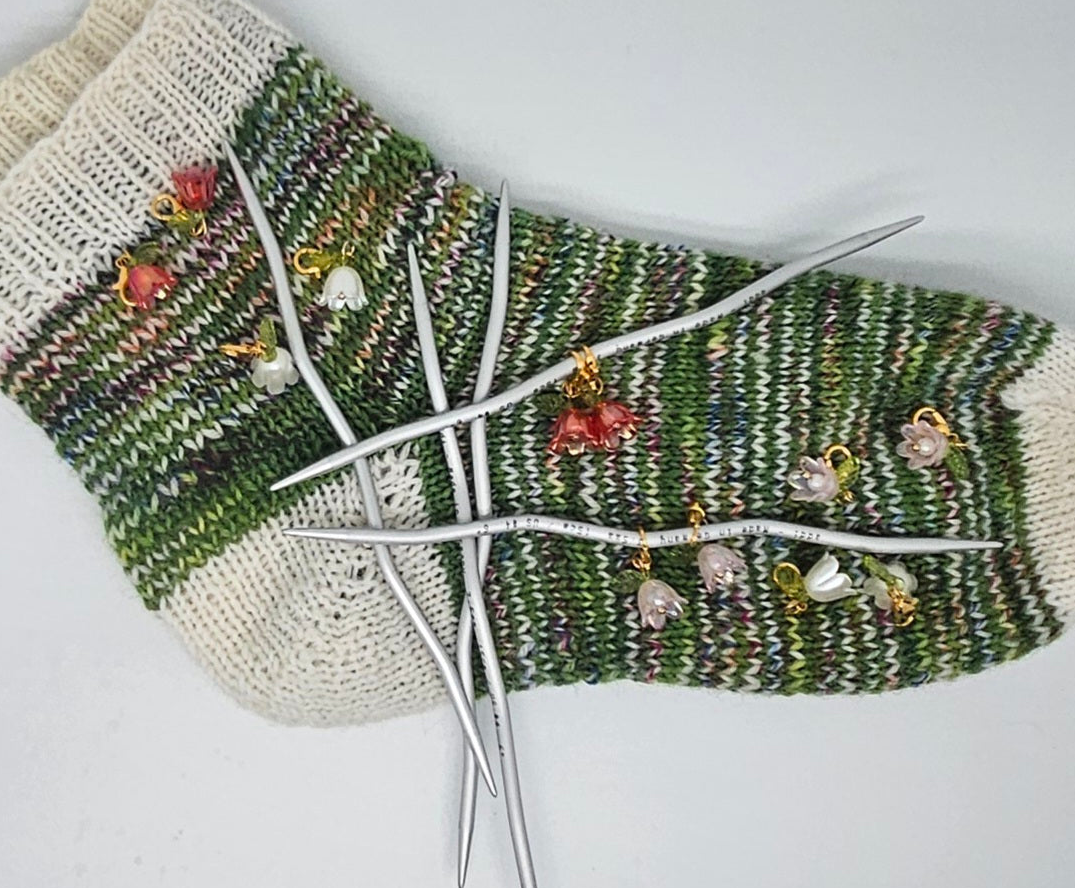 Maschenmarkierer Set Blüten