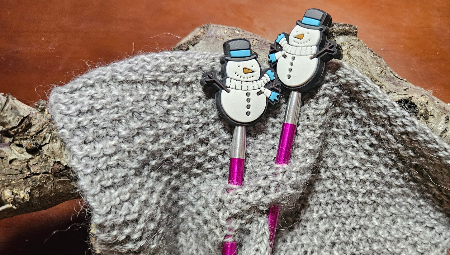 Maschenstopper Set  Schneemann