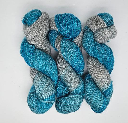 BasicSocks  *türkis/grau meliert* 100g/ 420m
