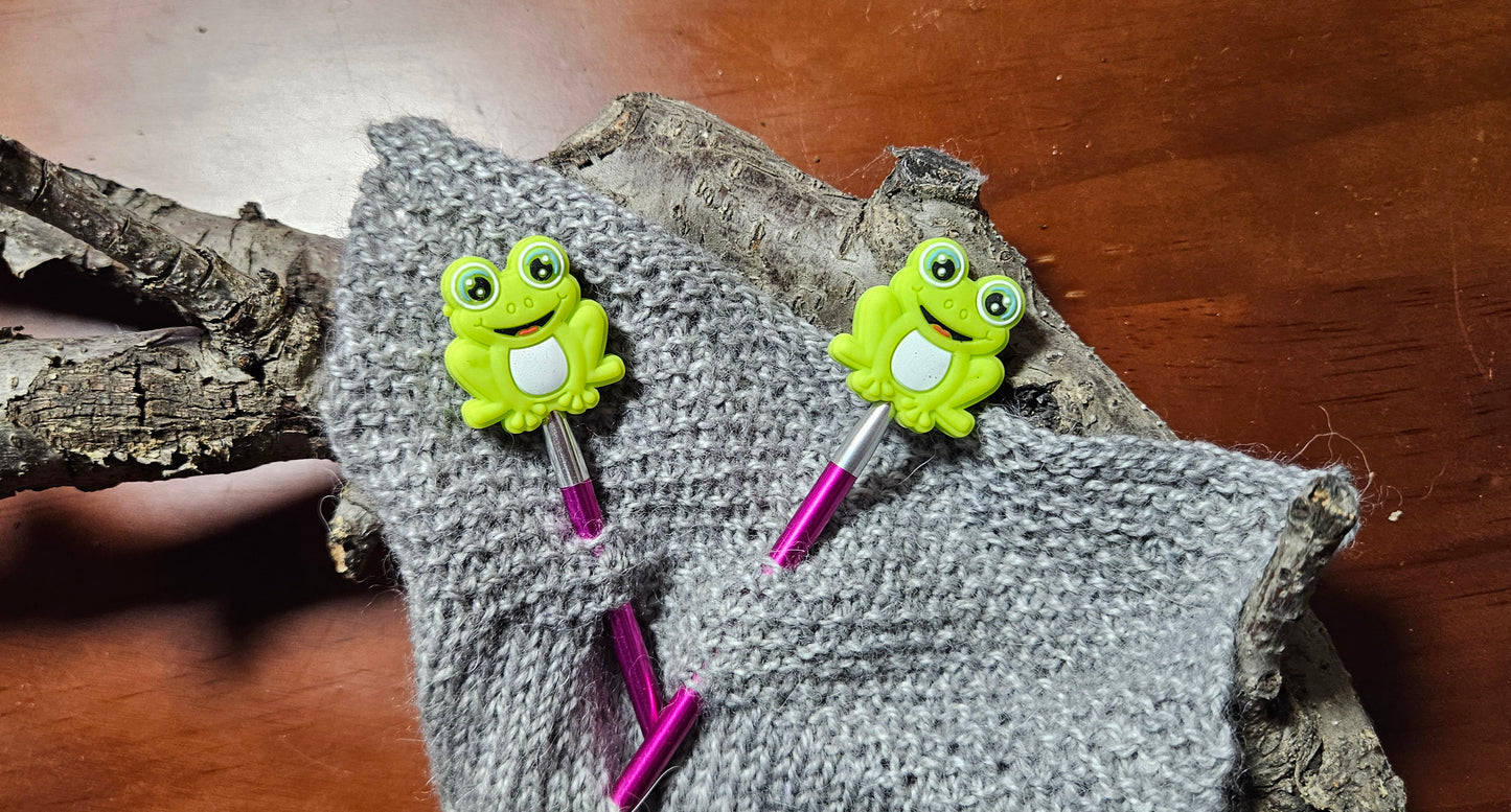 Maschenstopper Set Frosch