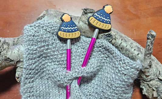 Maschenstopper Set  Pudelmütze